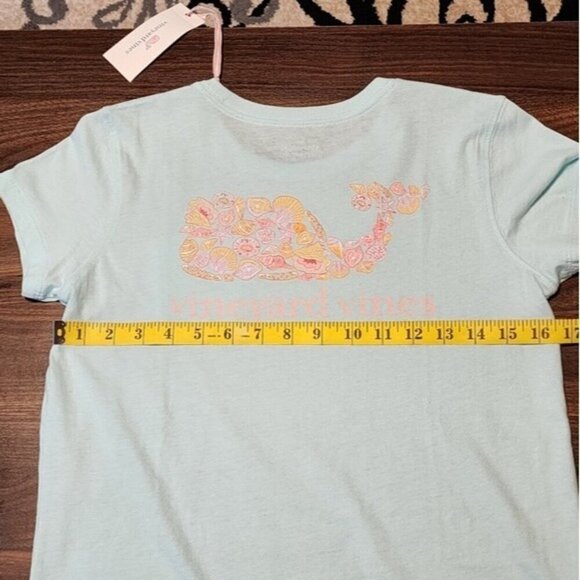Vineyard Vines Girl t shirt Seashells size 14 / L - Picture 5 of 8